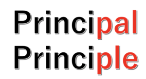 principalとprinciple